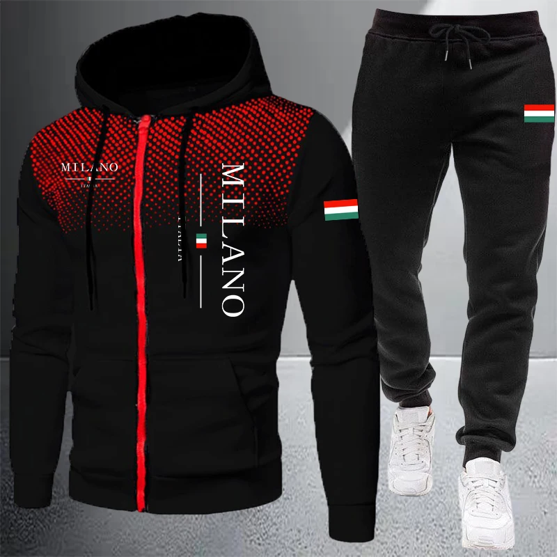 Winter Clothing Pk - 2026 High-end Men's Clothes Zip Hooded