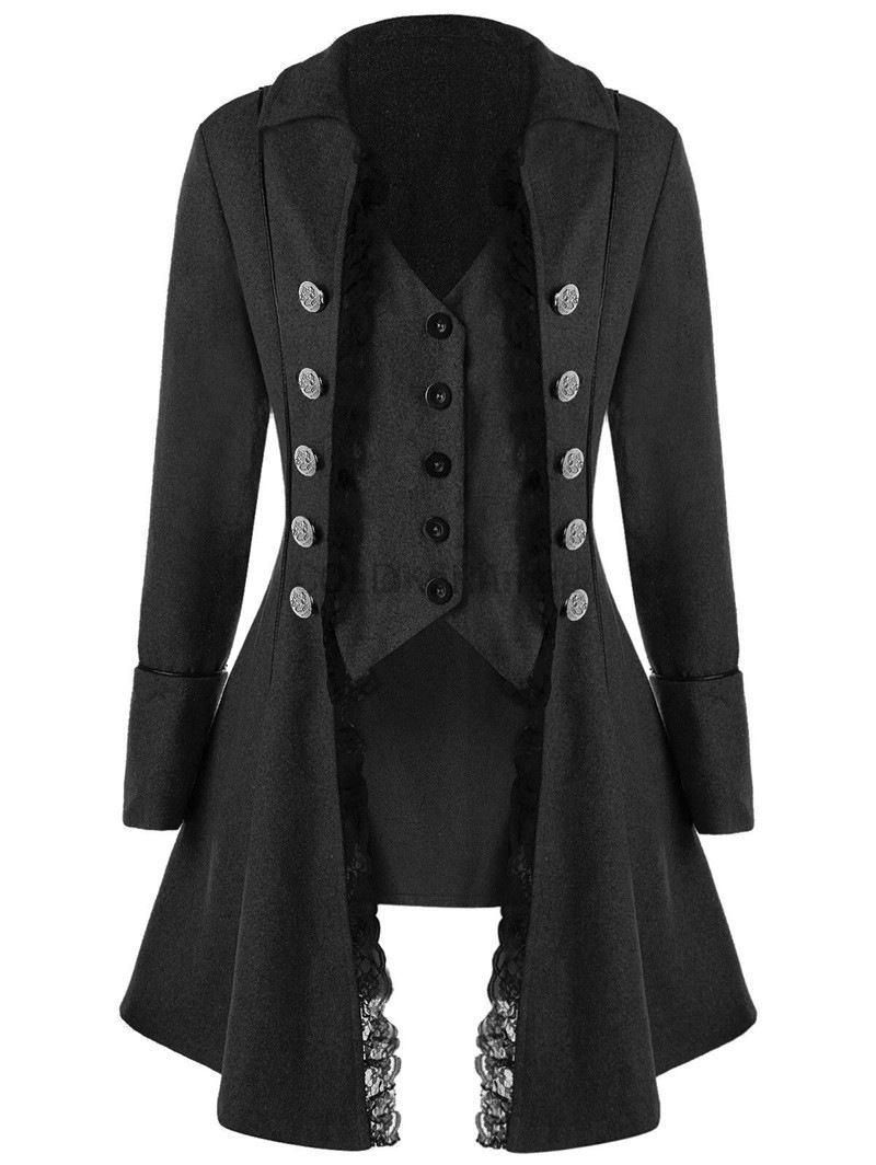 Winter Clothing Europe - Winter Women's Jacket Gothic Steampunk Corset
