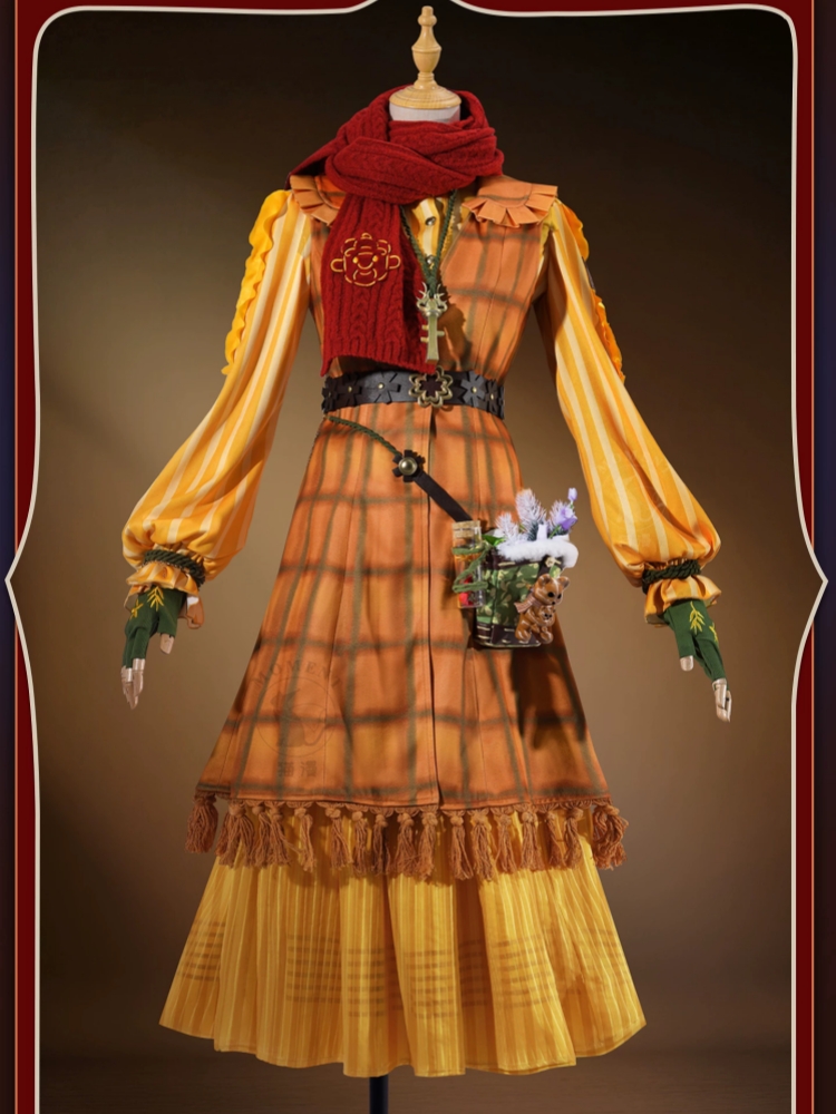 Winter Clothing Material - Gardener Cosplay Costume Game Identity V