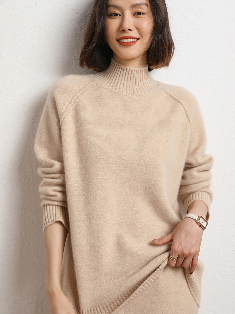 Winter Clothing Korean - Korean Popular Women's Sweater Pullover 100%