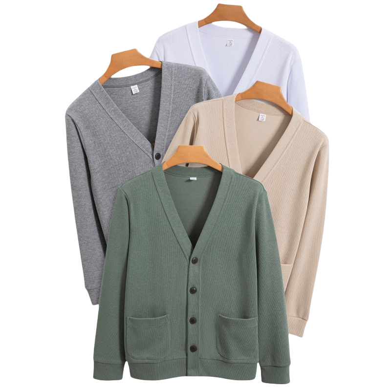 Men Clothing Sweater Cardigan  - Winter Clothing Europe 评论和价格