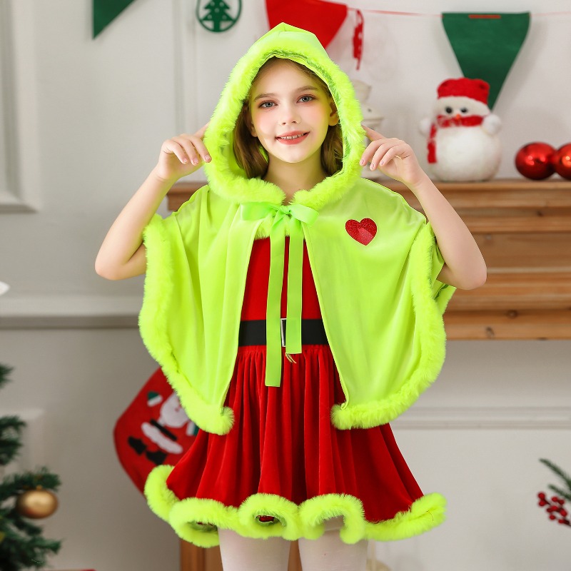 Toddler Winter Cloak Girls Chr - Winter Clothing Europe 评论和价格