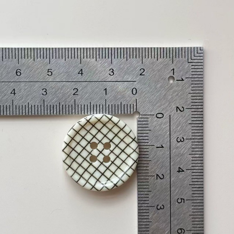 10pcs Colored Plaid Round Butt - Winter Clothing Material 评论和价格