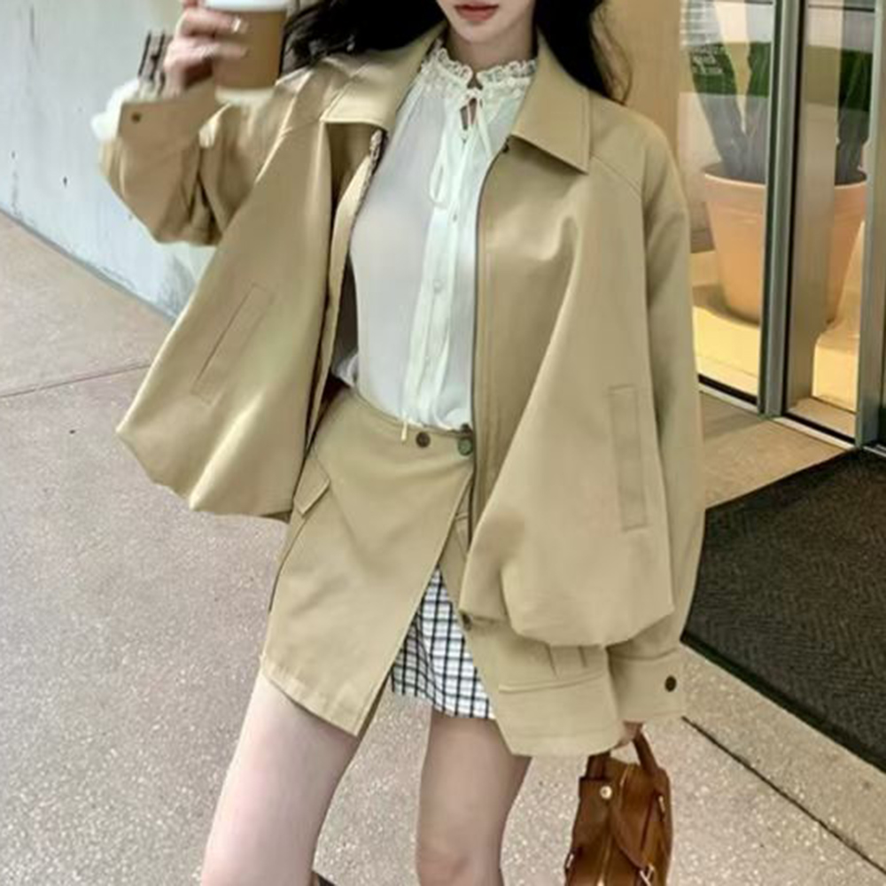 TWOTWINSTYLE Khakl Spliced Poc - Winter Clothing Pk 评论和价格