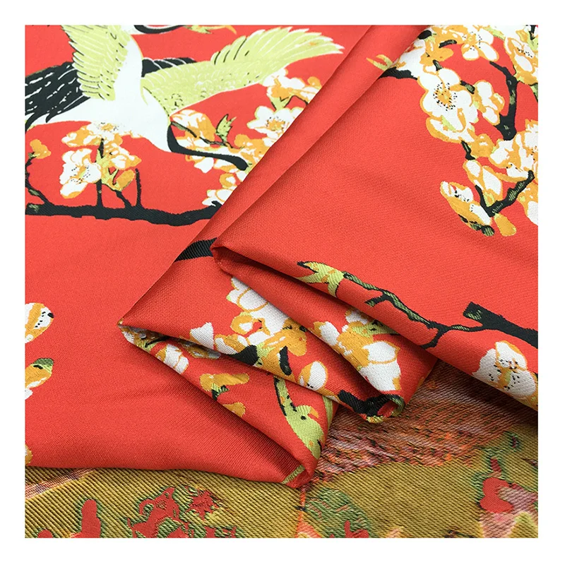 Brocade Jacquard Fabric Spring - Winter Clothing Material 评论和价格