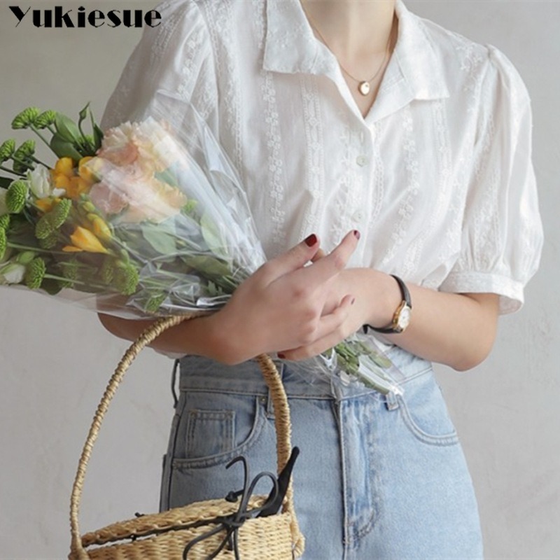 Shirts Women All-match V-Neck  - Winter Clothing Korean 评论和价格