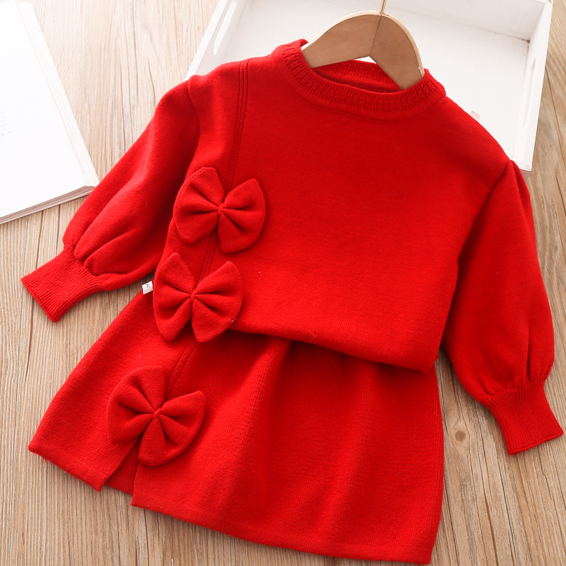 Girls Clothing Set 2-piece Lon - Winter Clothing That Starts With O 评论和价格