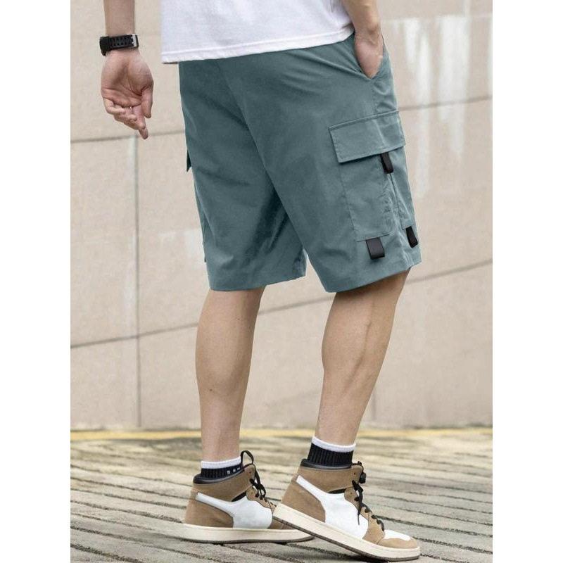 Casual Cargo Shorts Five-Quart - Winter Clothing Material 评论和价格