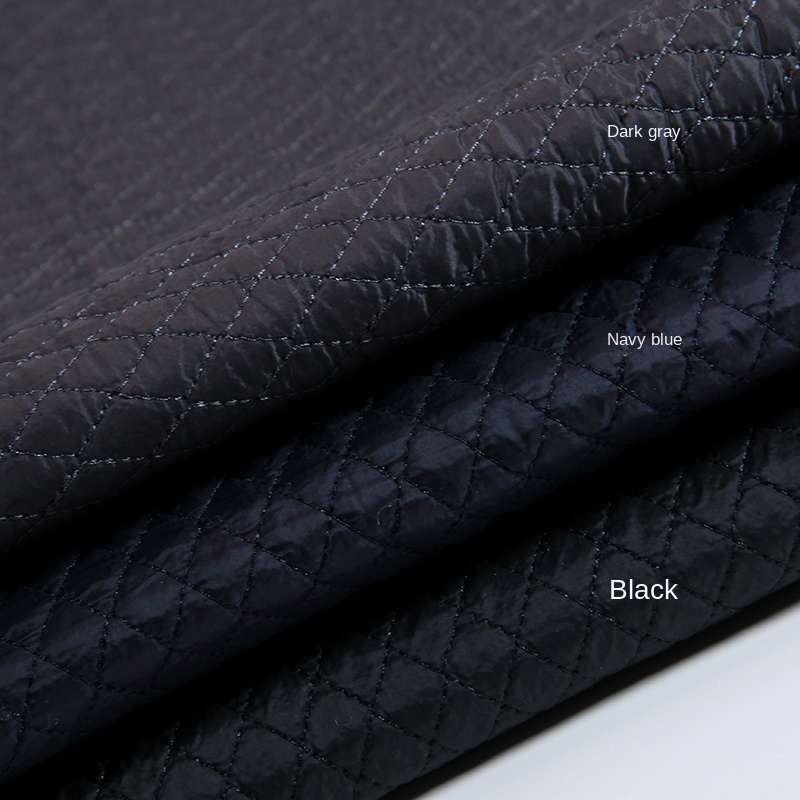 Diamond Checkered Cotton Fabri - Winter Clothing Material 评论和价格