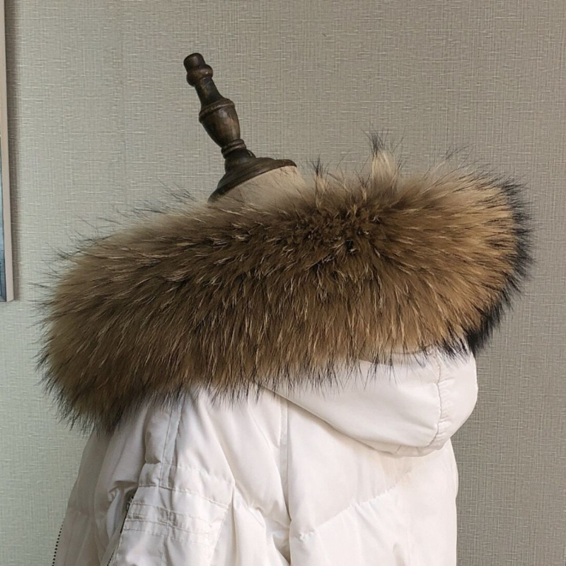 Real Fur Collar for Coat Parka - Winter Clothing Pk 评论和价格