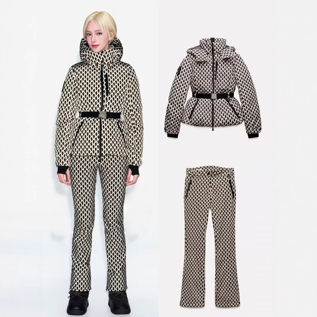 Winter Two Piece Skiing Set Ho - Winter Clothing Pk 评论和价格